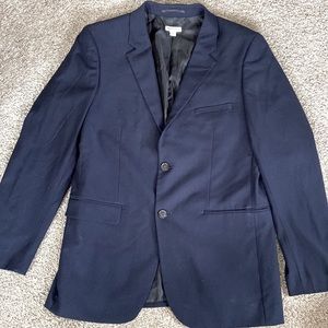 NEW Men’s Merona Navy Blazer sports Coat Medium Slim Fit